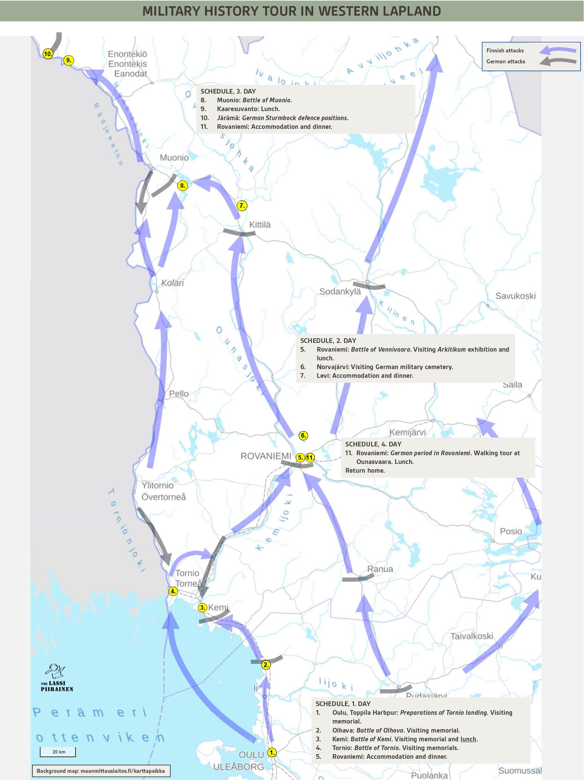 Military history tour in Western Lapland (Lassi Piirainen)